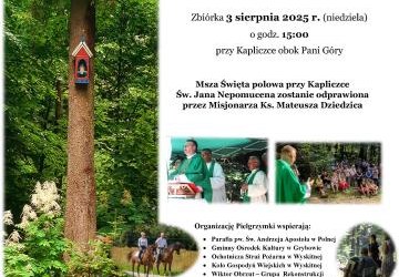 Zaproszenie na XII Pieszą Pielgrzymkę do Św. Jana Nepomucena w Wielkim Lesie