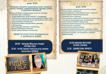 IV Przegląd Dorobku Kulturalnego Gminy Grybów połączony z 35-leciem Gminy Grybów