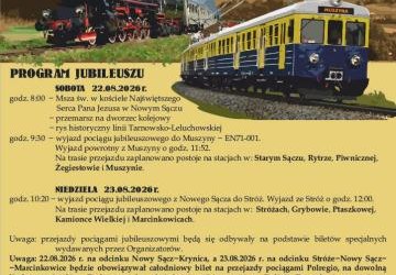 Jubileusz 150 – lecia linii kolejowej Tarnów – Leluchów