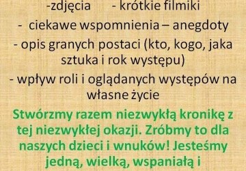 Zapraszamy do Kroniki!